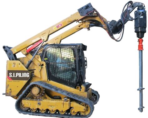 micro piling skid steer|SS540 .